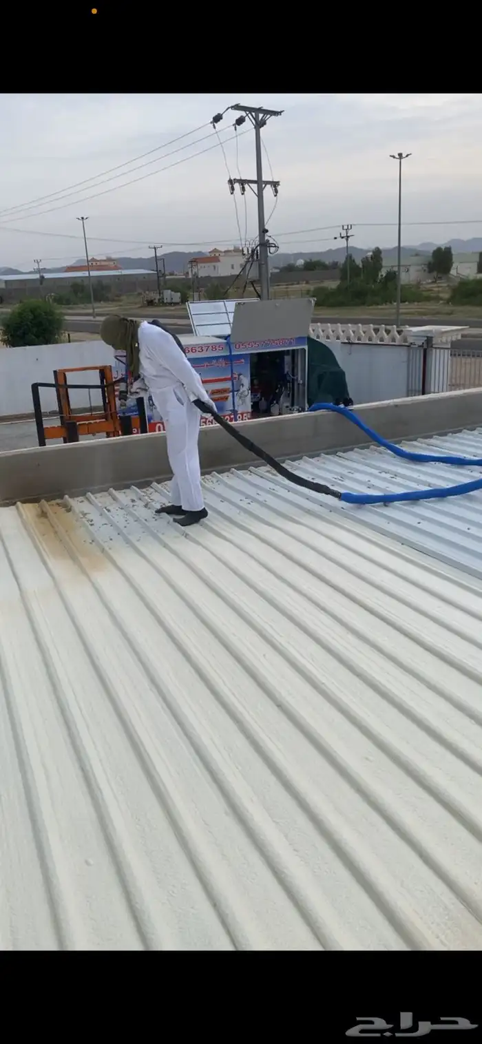 عزل فوم للاسطح 2