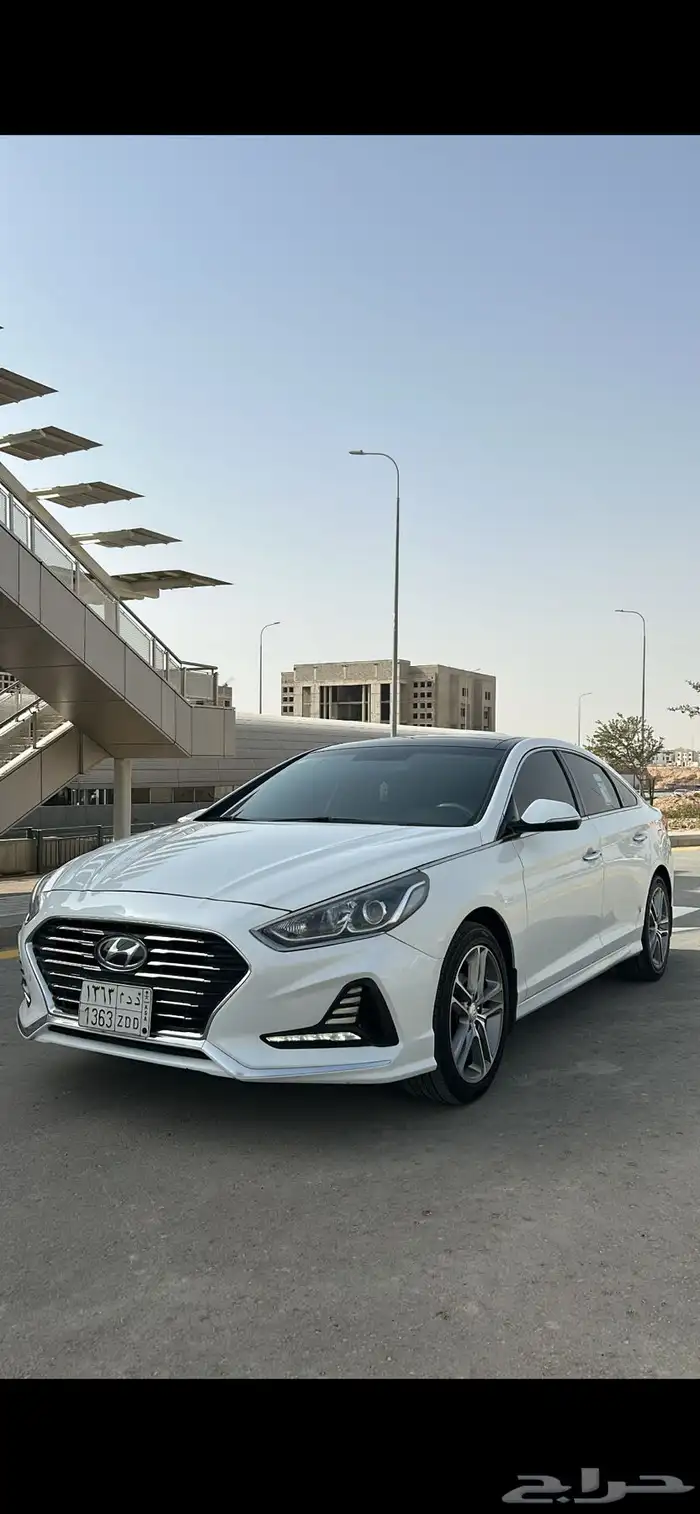 سوناتا 2018 للبدل وليست للبيع  اقبل بمواتر سيدان 2