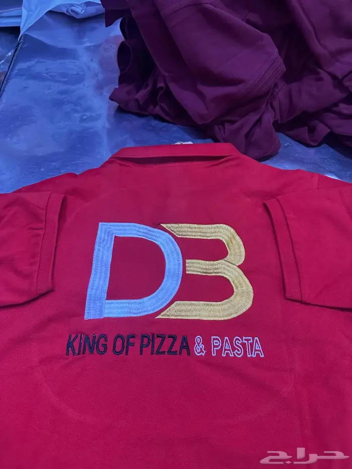 طباعه تطريز الزي الموحد تيشرت 1