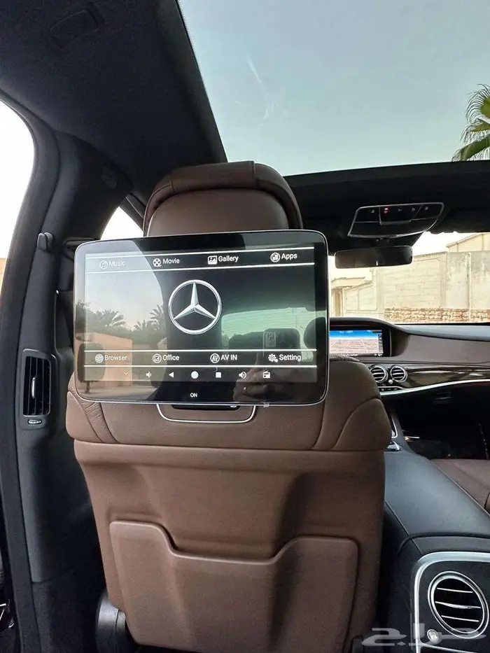 مرسيدس S450 أسود 2020 بدي وكالة عداد 80 ألف بحالة الوكالة. 32