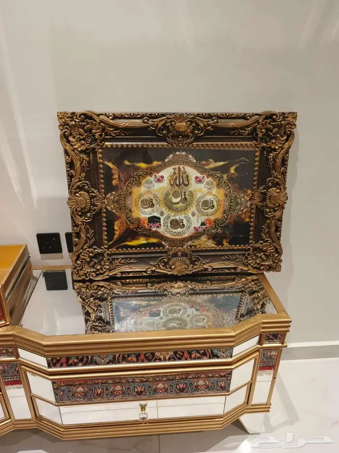 منظر فخم لايات القران الكريم ومرايا كبيرة متعددة الالوان 2