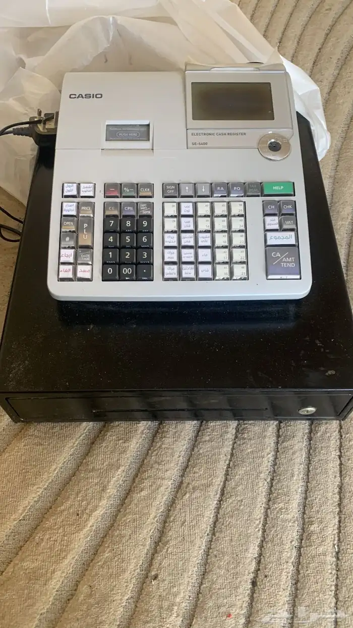 للبيع جهاز كاشير إلكتروني 0