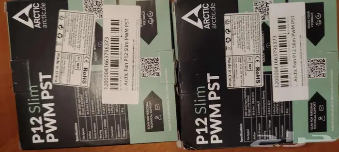 مرواح او مروحه كمبيوتر. Arctic p12 1