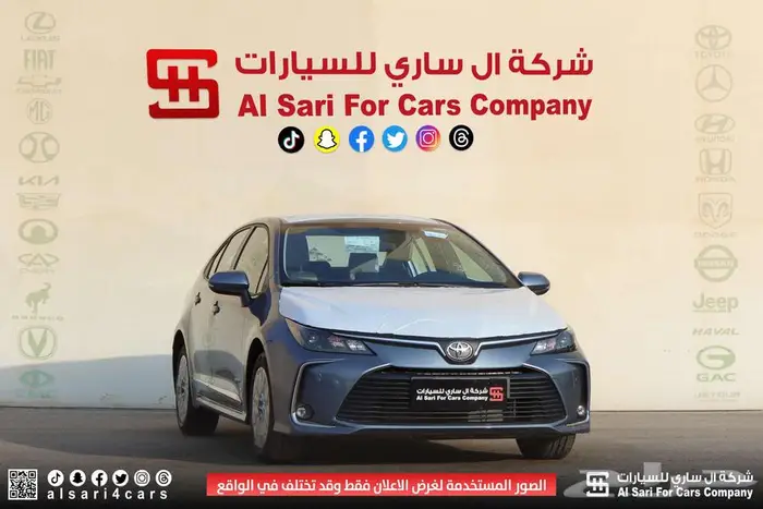 تويوتا كورلا XLI جنوط محرك 1.5 2025 7