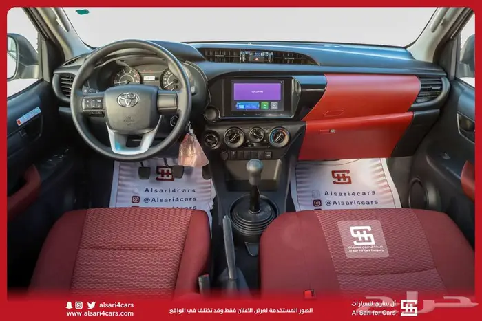 تويوتا هايلكس غمارتين GL2 دبل ديزل 2024 اقساط بنوك وشركات 3
