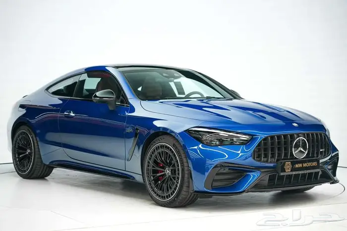 مرسيدس CLE 53 Coupe موديل 2025 أصفار خليجي أزرق بني 0