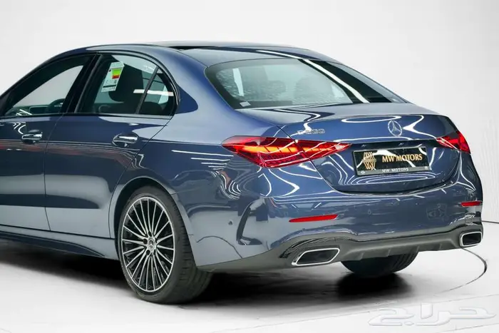 مرسيدس C 200 بريميوم بلس موديل 2025 أصفار خليجي أزرق جملي 5