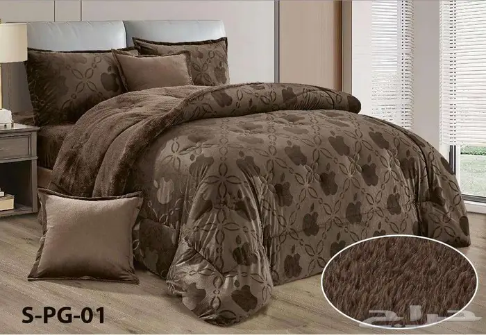 شتاء دافي عروض مفارش شتويه 45