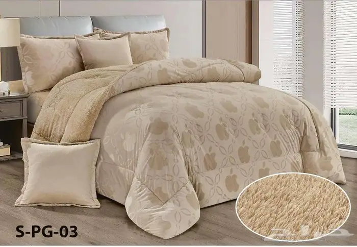 شتاء دافي عروض مفارش شتويه 32