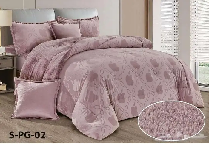 شتاء دافي عروض مفارش شتويه 34