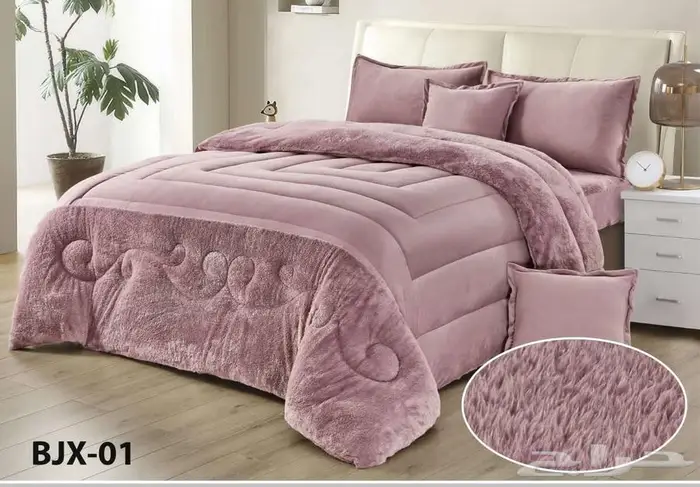 شتاء دافي عروض مفارش شتويه 43