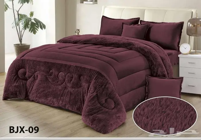 شتاء دافي عروض مفارش شتويه 44