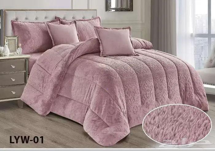 شتاء دافي عروض مفارش شتويه 46