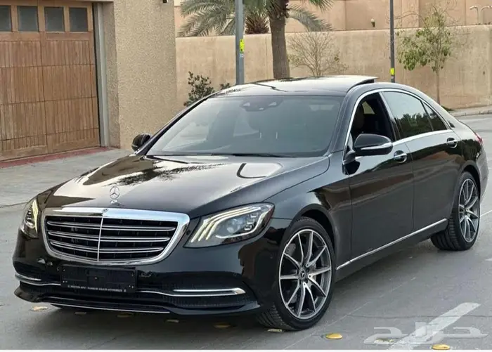 مرسيدس S450 أسود 2020 بدي وكالة عداد 80 ألف بحالة الوكالة. 58