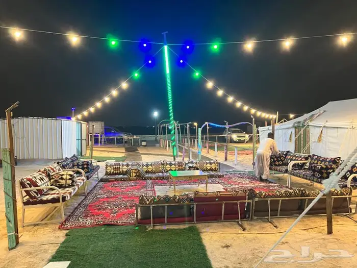 مخيم الأمراء بالدمام جاهز لعام 1447 قسمين مع تأجير دبابات 3