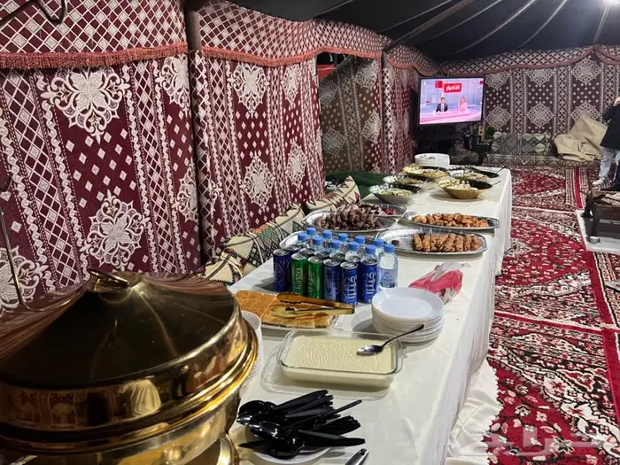 مخيم الأمراء بالدمام جاهز لعام 1447 قسمين مع تأجير دبابات 9