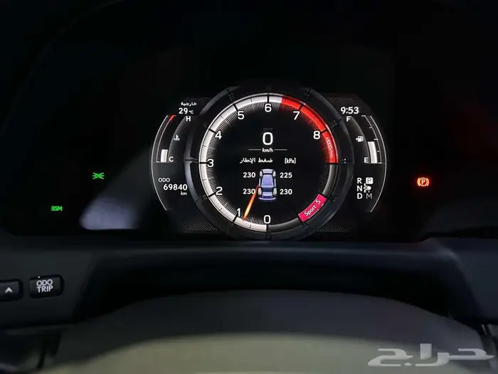 لكزس LS500 اف سبورت 2018 خليجي مالك اول بدي وتشييكات الوكالة 49