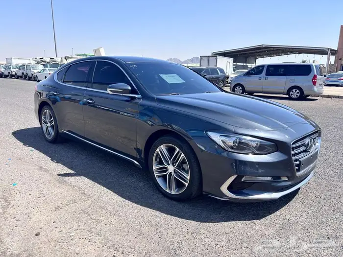 ازيرا بنزين 2019 مكينه 3.0 بطاقة جمركية استيراد كوريا 6