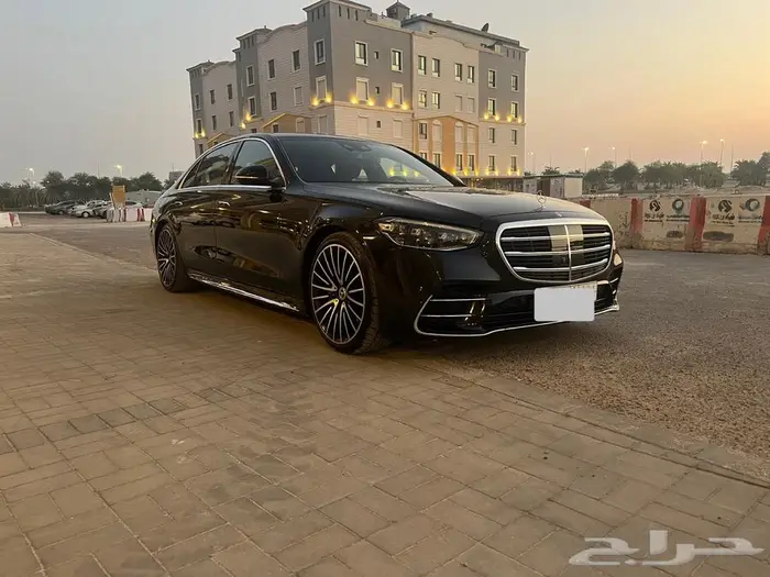مرسيدس اسود S450 سعودي 2021 نظيف 3