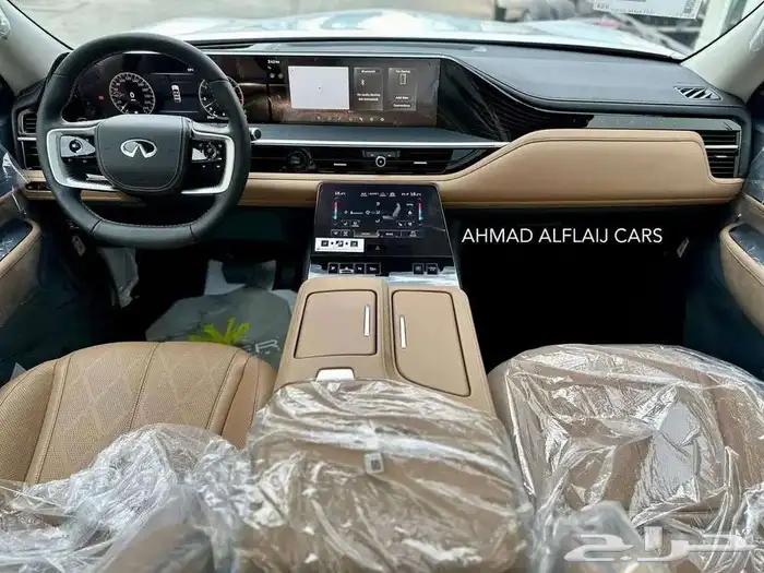 انفينتي QX 80 سنسوري 2025 نص فل بالنقد والتقسيط 9