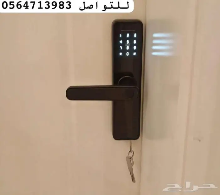 قفل ذكي - قفل باب ذكي بصمة باب اقفال ذكيه للشقق 2