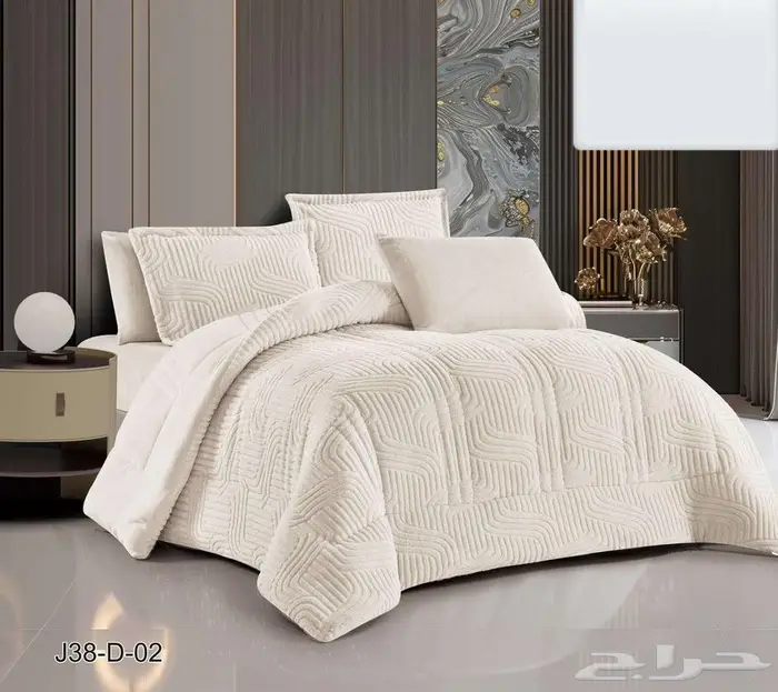 شتاء دافي عروض مفارش شتويه 63