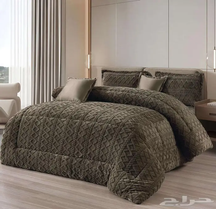 شتاء دافي عروض مفارش شتويه 8