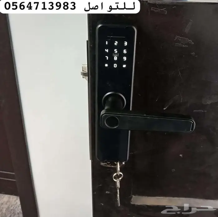 قفل ذكي - قفل باب ذكي بصمة باب اقفال ذكيه للشقق 3
