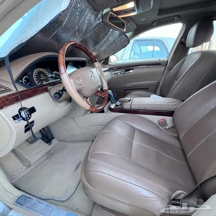 مرسيدس بانوراما 2008 s500 فل كامل عدا الشاشات 10