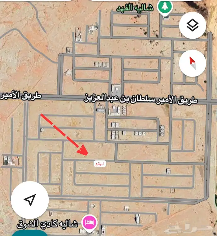 أراضي 6 قطع متجاورة مخطط العطير الخرج 1