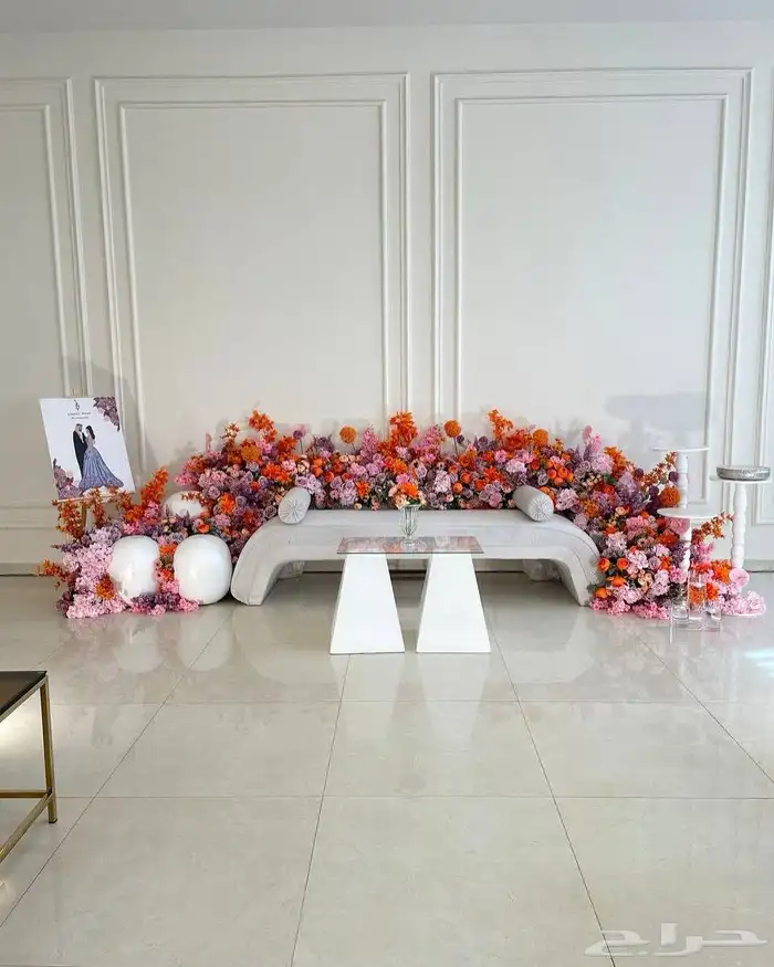 تنسيق مناسبات مداخل استقبال حسب التنسيق الزبون 2