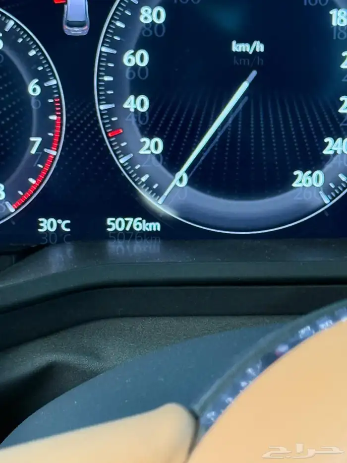 مازدا موديل 2025 اللون ابيض لولوي فل اعلى فئه 7