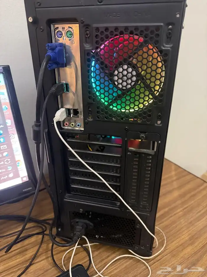 كمبيوتر مكتبي كامل ب500ريال ssd 3