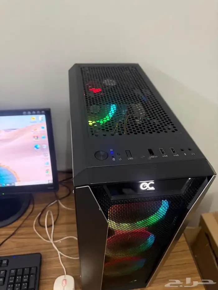 كمبيوتر مكتبي كامل ب500ريال ssd 8