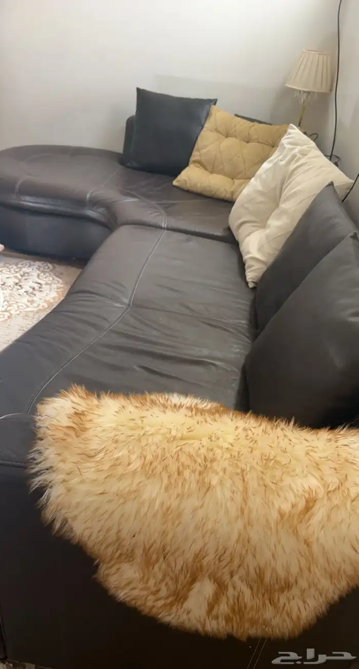 كنب جلد هوم سنتر 0