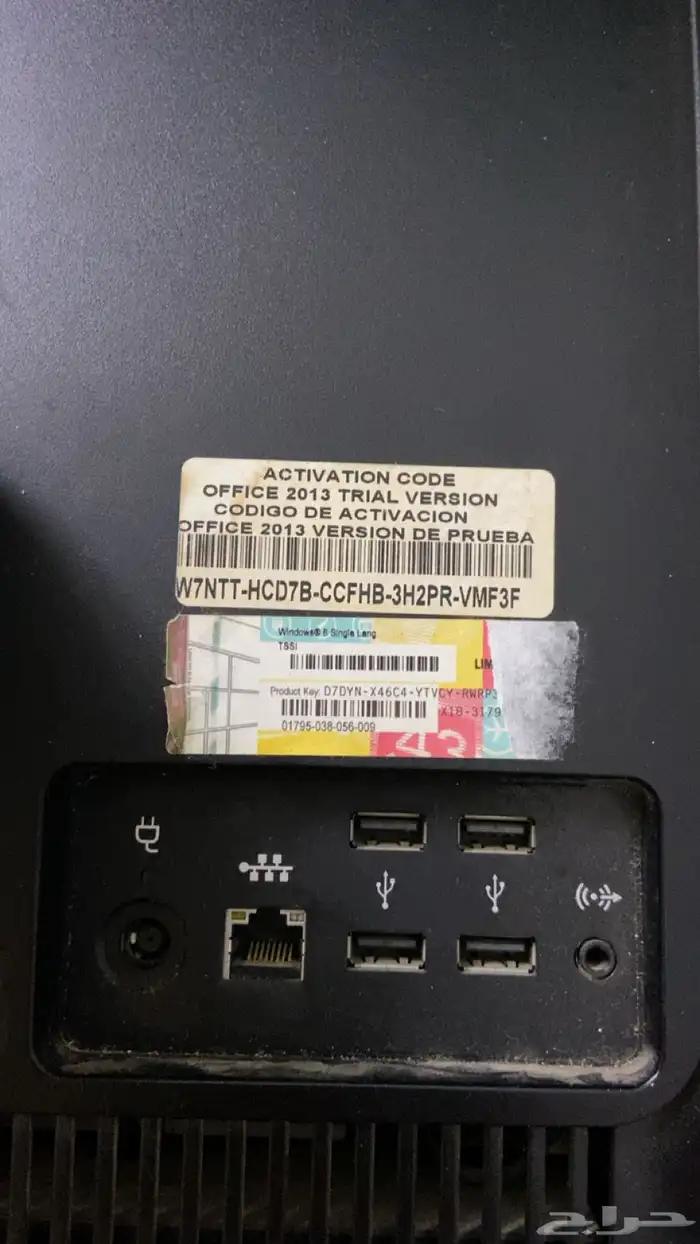 كمبيوتر hp جديدة مكتبي بدون الكرتون 4