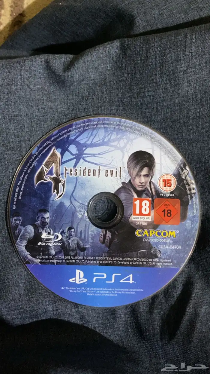 سوني 3 وشريط رزدنت ايفل4 1