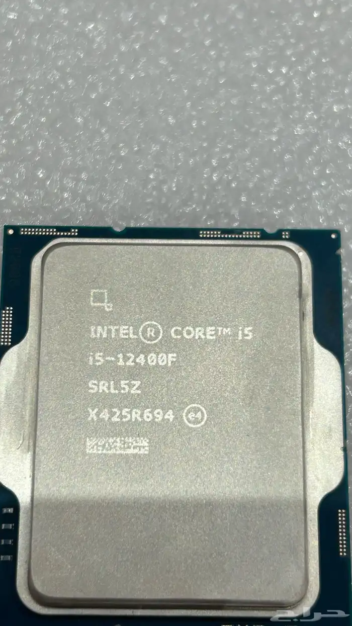 معالج i5 12400f للبيع المعالج شبه الجديد من انفني ارك 0