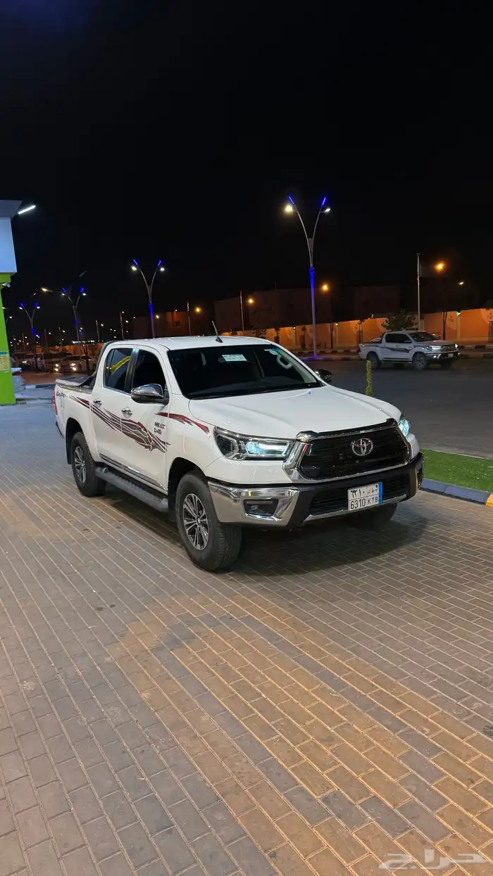 هايلوكس دبل فل كامل ديزل مديل 2024 شرط من الصدام لصدام 0