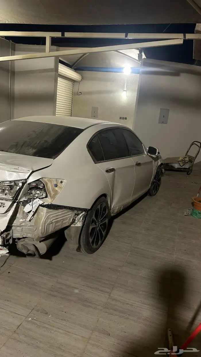 اكورد 2015 فل كامل سبورت v6 مصدومة 4