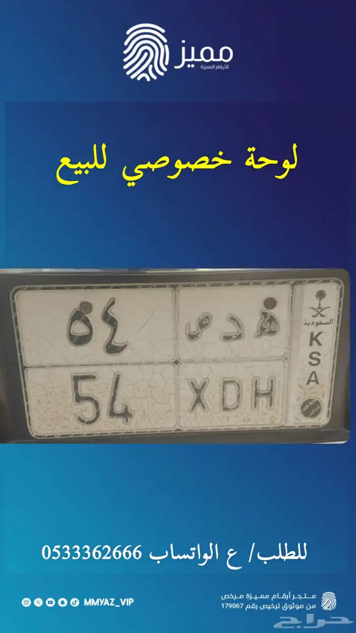 لوحة مميزة للبيع 54 0