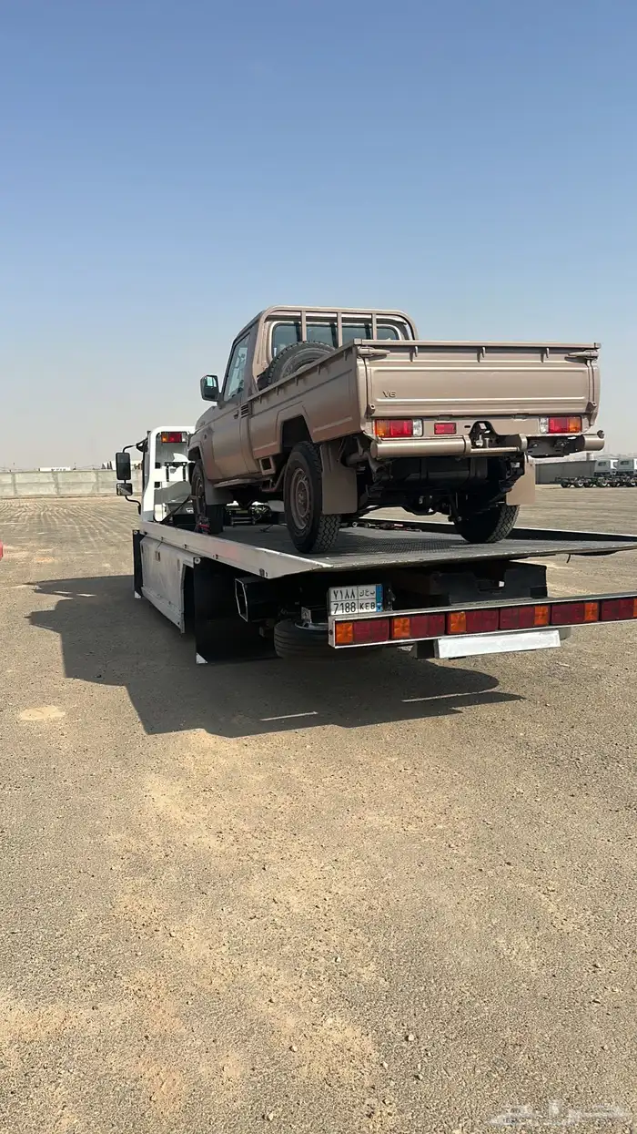 سطحه لنقل السيارات الخرج هيدروليك 0