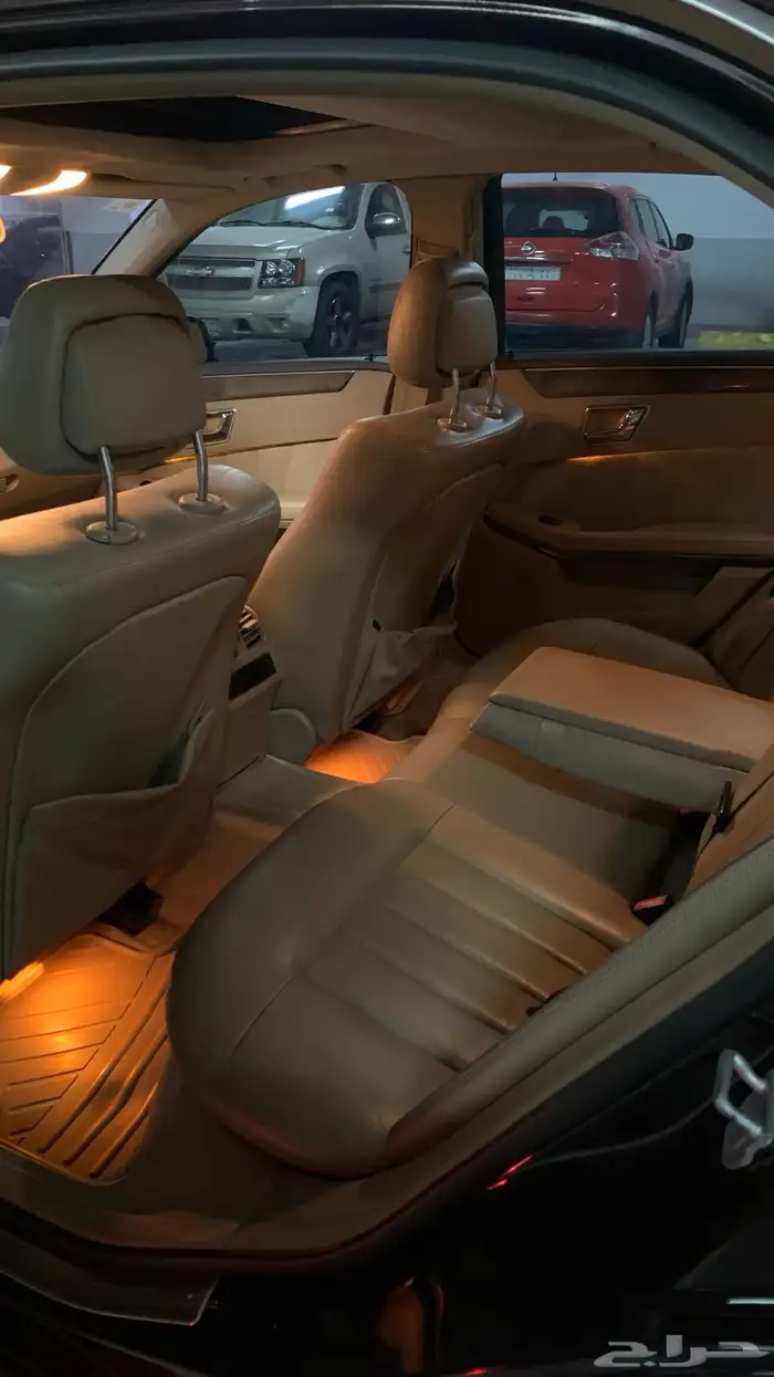 مرسيدس E350 بصمة وبانوراما نظييف للبيع 3