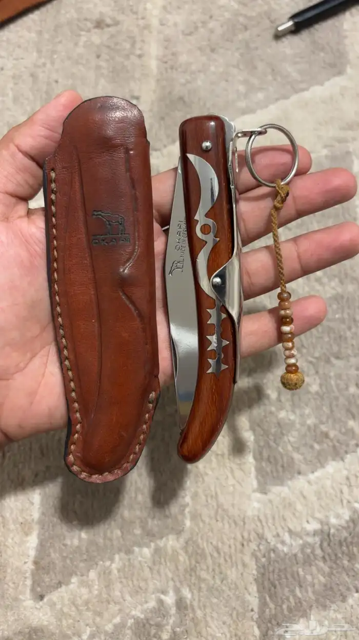 ( تم البيع ) سكين اوكابي الماني جديدة بحالة المصنع 0