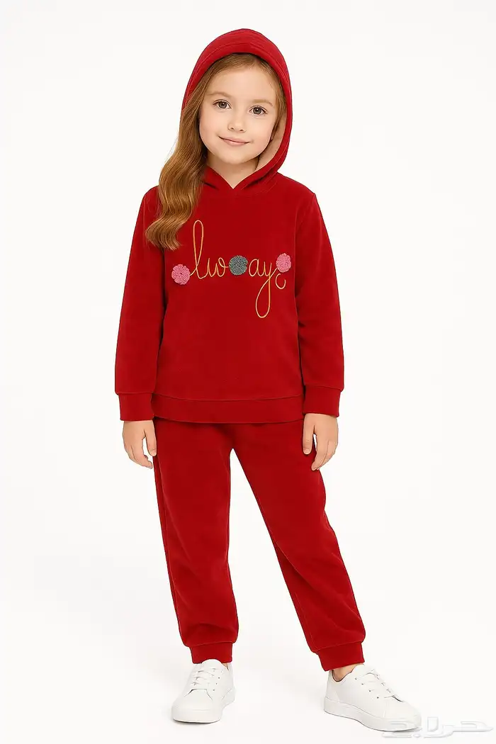 بجامة بناتي مخمل 1