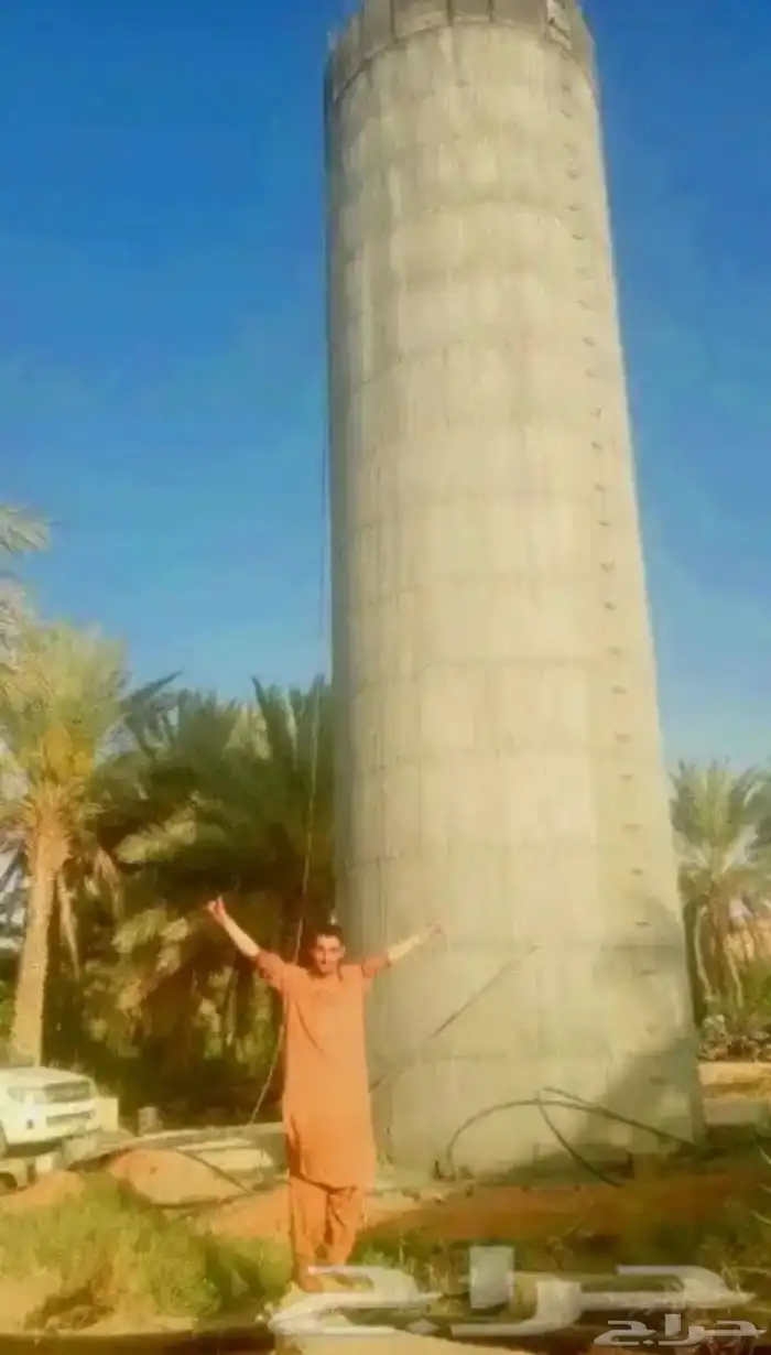خزانات مياه الدائريه الخرسانه 1