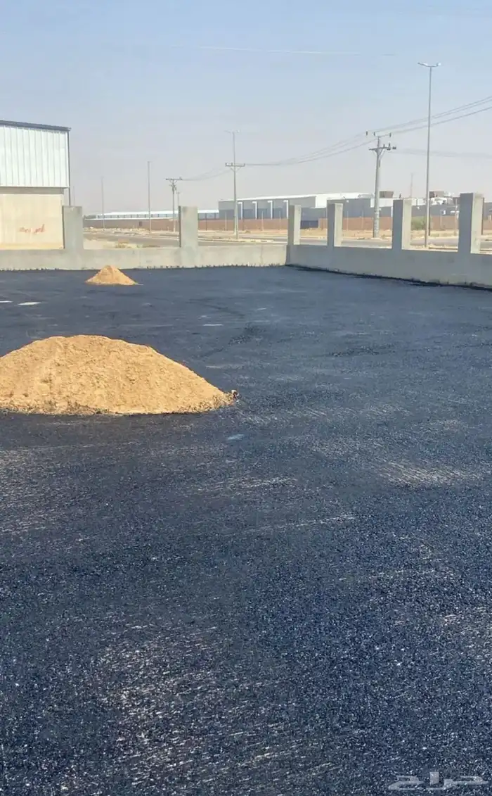 رمل احمر ازفلت مقشور تربه زراعية 5
