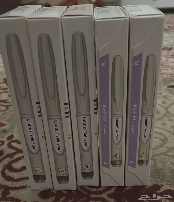 انسولين نوفو رابد البرتقالي ولانتوس 1