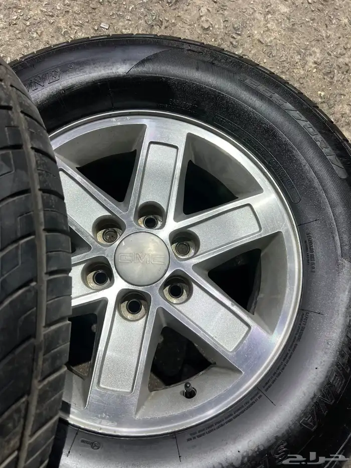 جنوط مساطر جمس اصلي وكاله  مع كفرات صيني 265.70.17 ت24 3