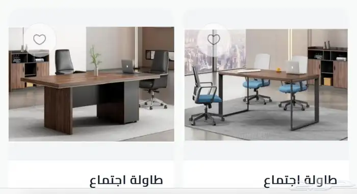 اثاث مكتبي جديد بلكرتون 19